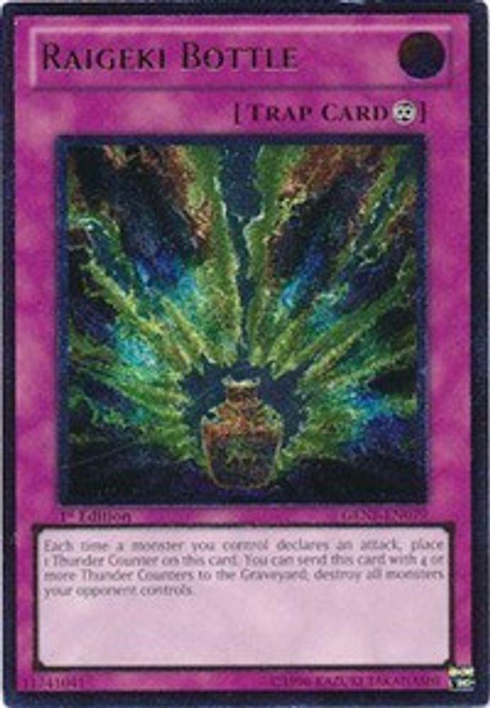 Raigeki Bottle (UTR) (GENF-EN079) - Ultimate Rare
