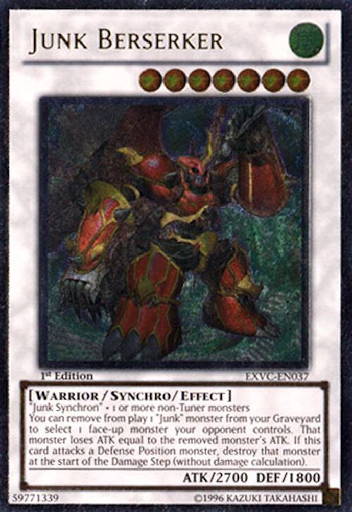 Berserker indésirable [EXVC-EN037] Ultimate Rare 