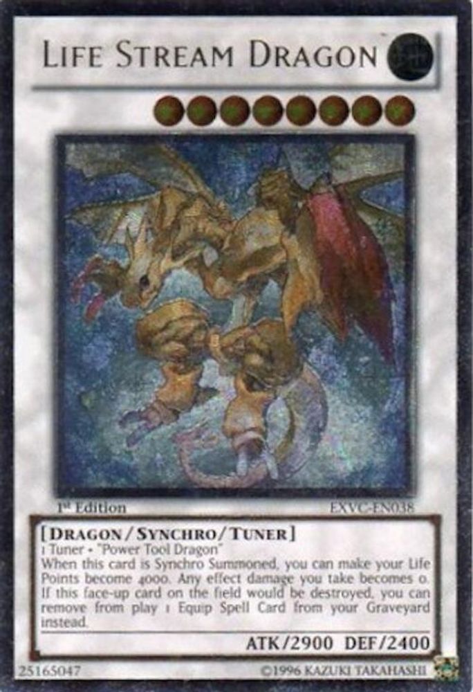 Dragon du flux de vie [EXVC-EN038] Ultimate Rare 