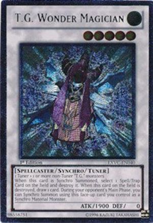 T.G. Wonder Magician [EXVC-EN040] Ultimate Rare