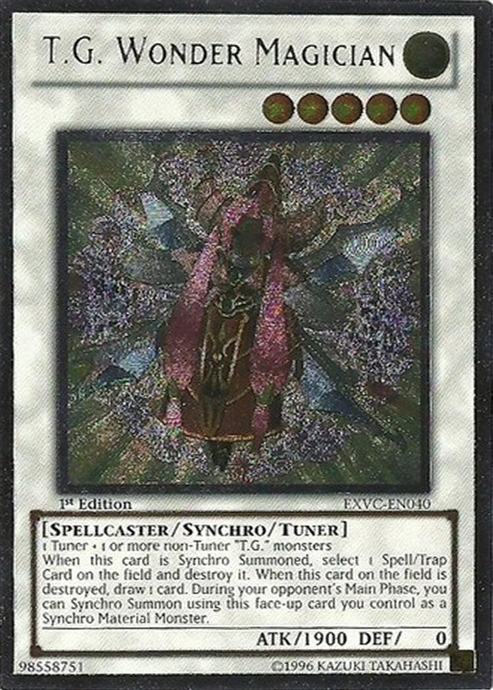 T.G. Wonder Magician (UTR) (EXVC-EN040) - Ultimate Rare
