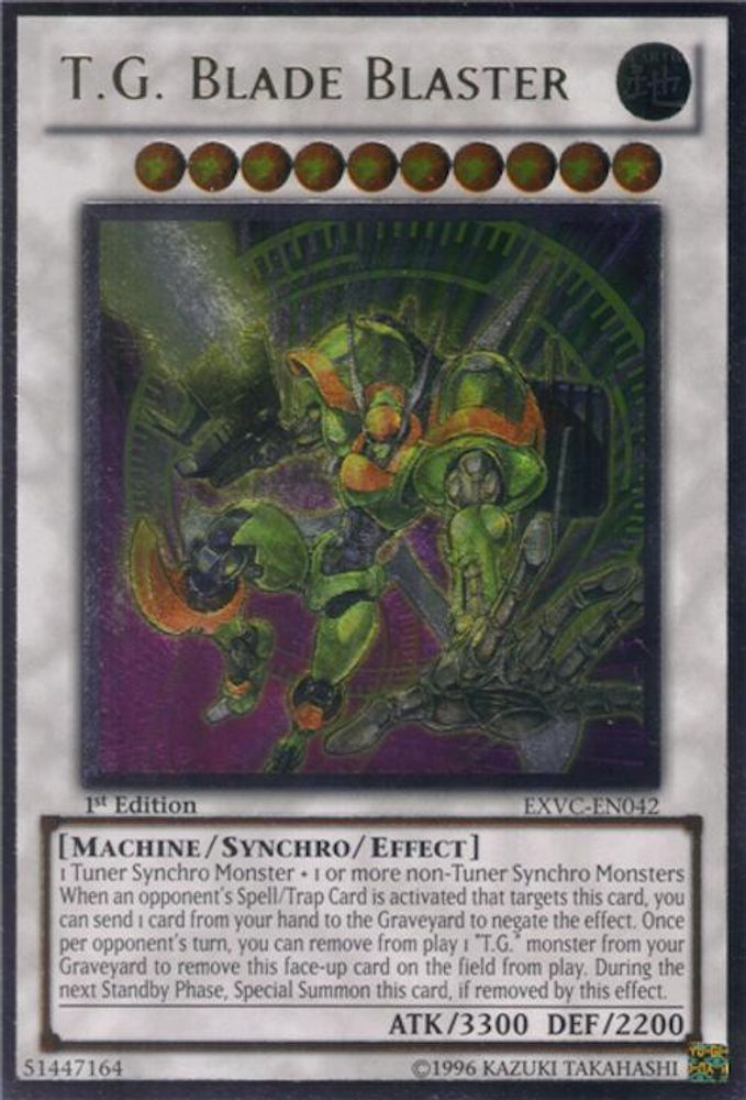 TG Blade Blaster [EXVC-EN042] Ultime Rare 
