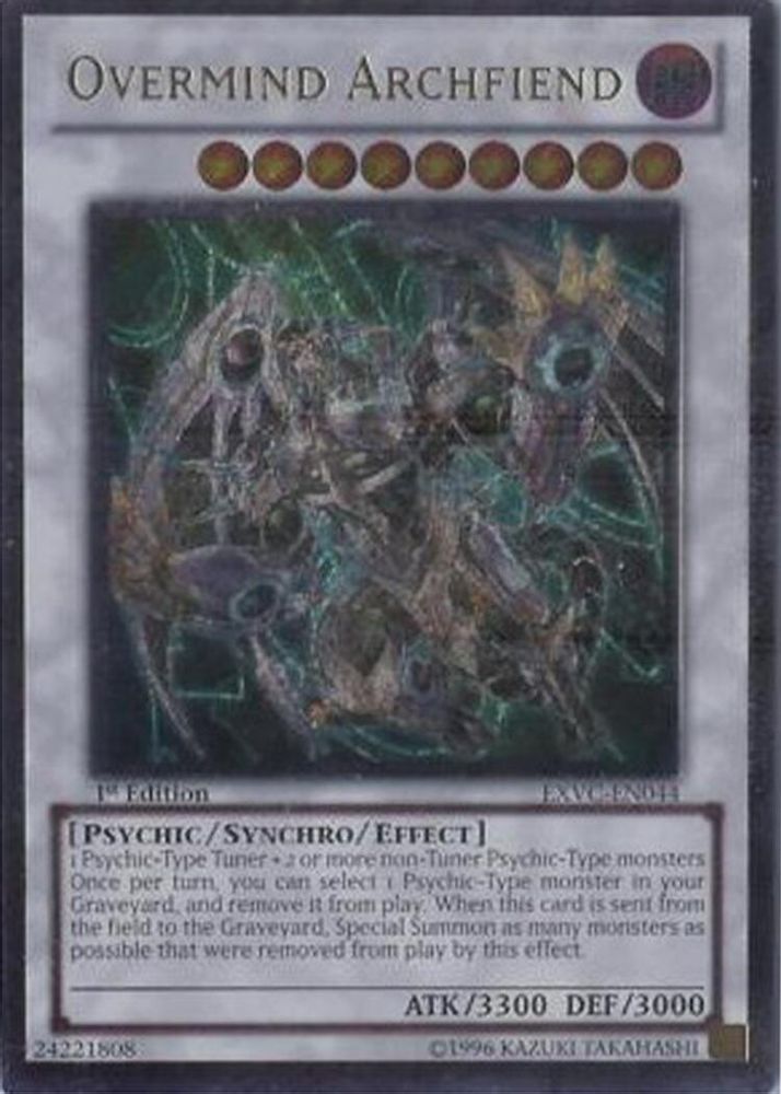 Overmind Archfiend (UTR) (EXVC-EN044) - Ultimate Rare