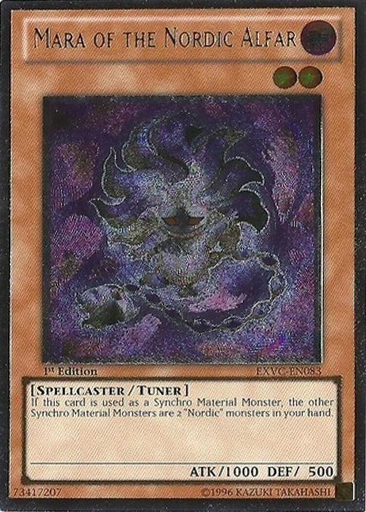 Mara of the Nordic Alfar (UTR) (EXVC-EN083) - Ultimate Rare
