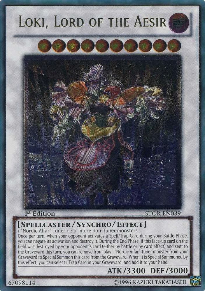 Loki, Lord of the Aesir (UTR) (STOR-EN039) - Ultimate Rare