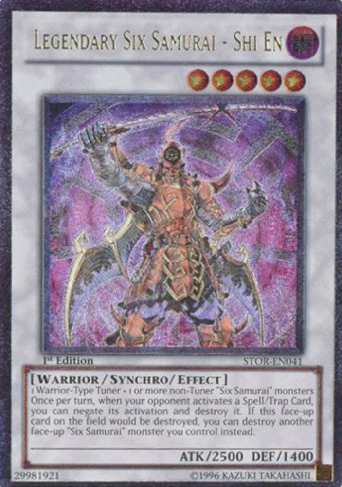 Legendary Six Samurai - Shi En (UTR) (STOR-EN041) - Ultimate Rare