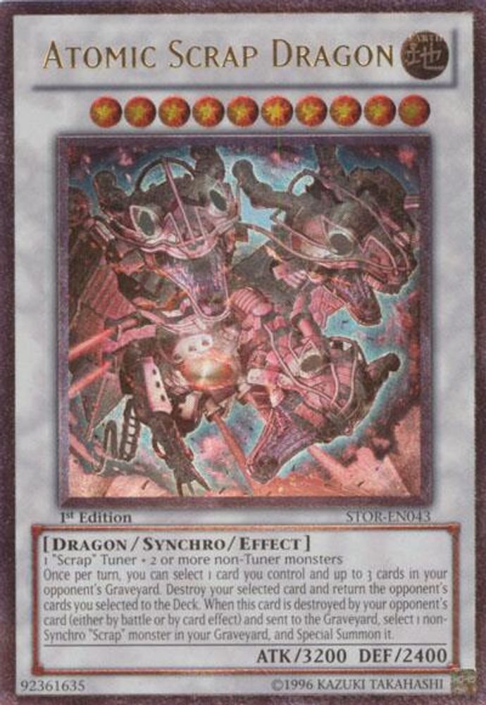 Atomic Scrap Dragon (UTR) (STOR-EN043) - Ultimate Rare