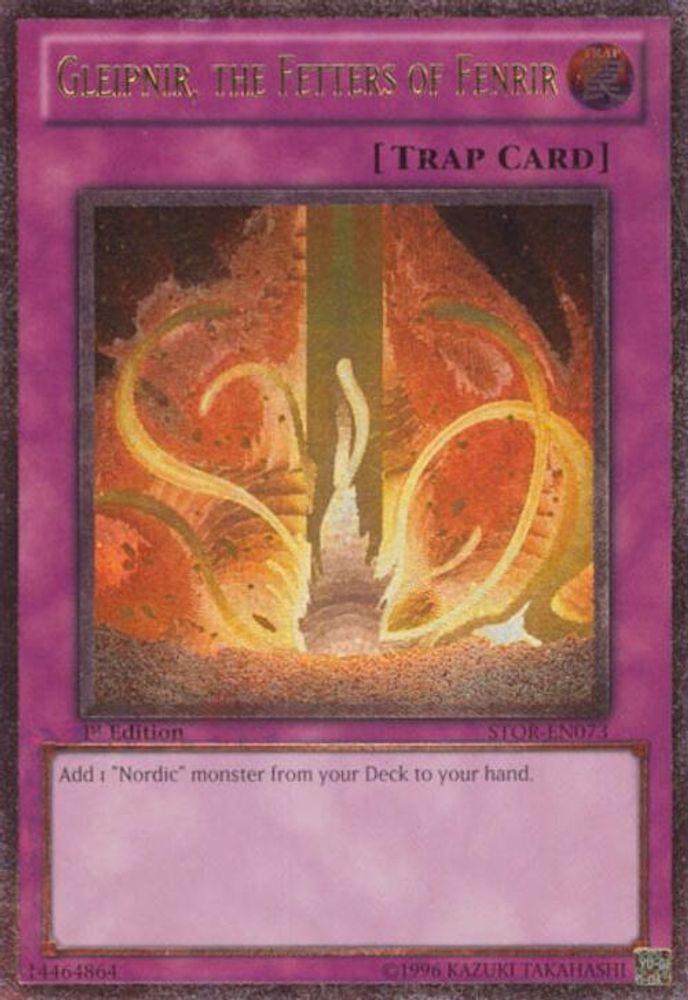 Gleipnir, les chaînes de Fenrir [STOR-EN073] Ultimate Rare 