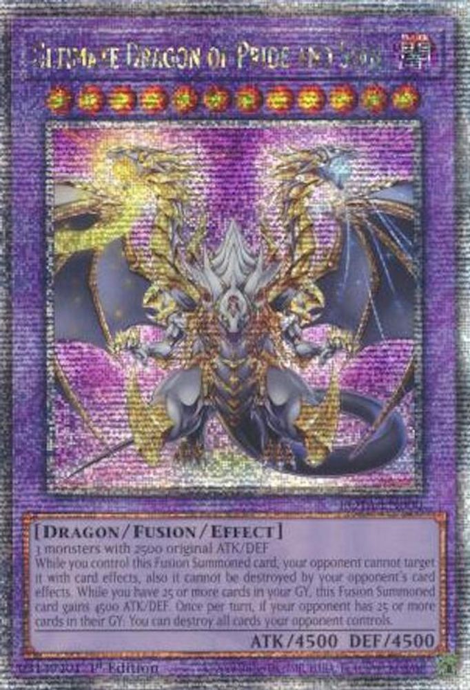 Ultimate Dragon of Pride and Soul (ROTA-EN000) - Quarter Century Secret Rare
