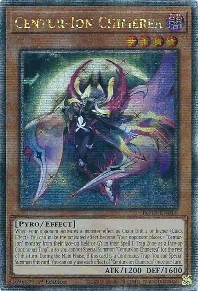 Centur-Ion Chimerea (Quarter Century Secret Rare) (ROTA-EN016) - Quarter Century Secret Rare