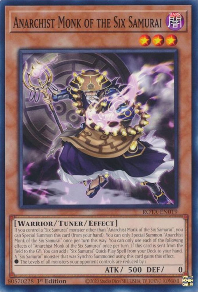 Anarchist Monk of the Six Samurai (ROTA-EN019) - Common