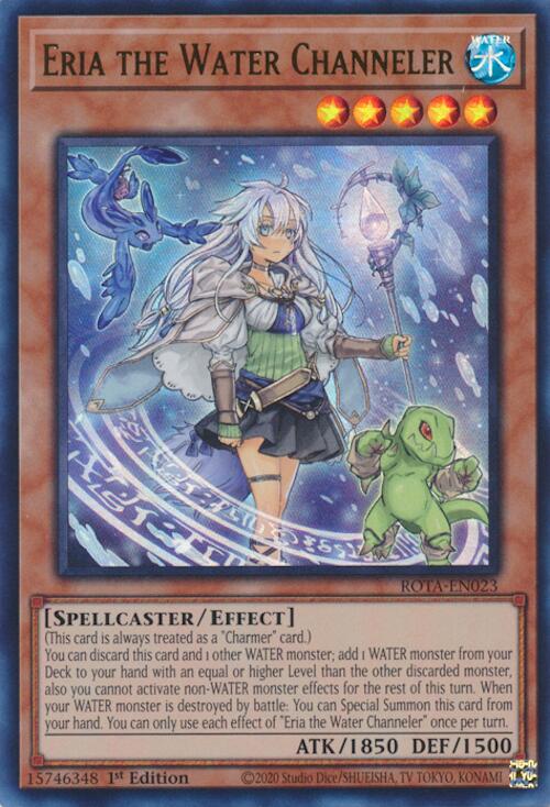 Eria the Water Channeler (ROTA-EN023) - Rage of the Abyss 1st Edition