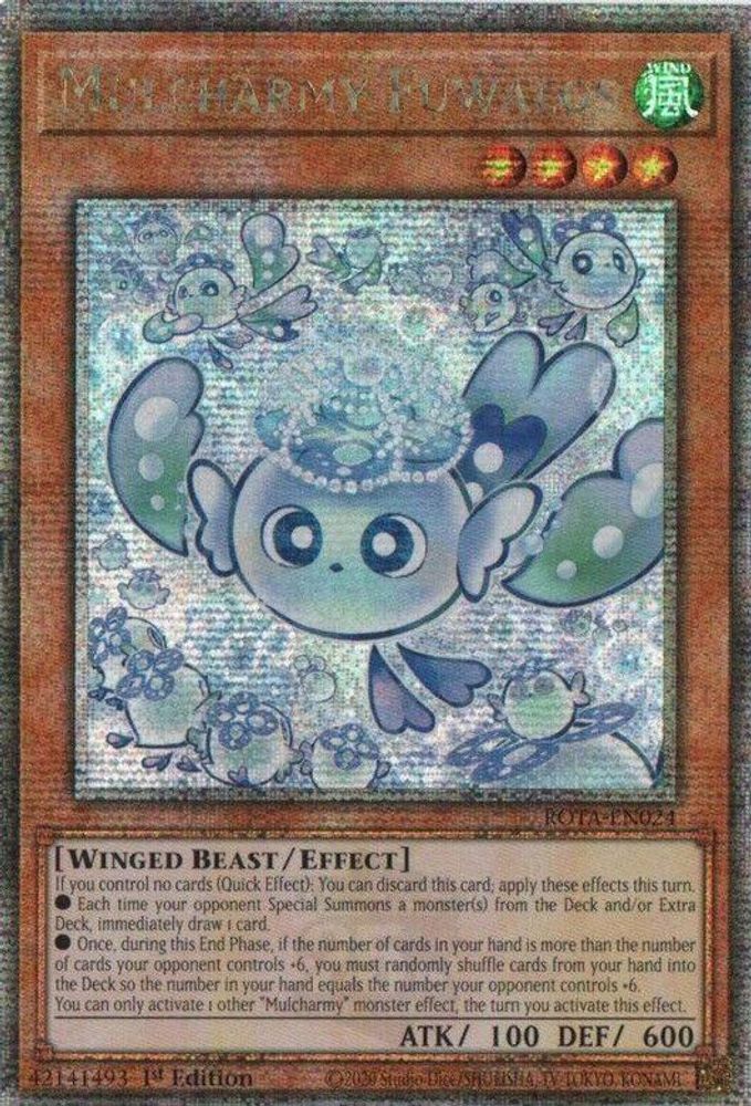 Mulcharmy Fuwalos (Quarter Century Secret Rare) (ROTA-EN024) - Quarter Century Secret Rare