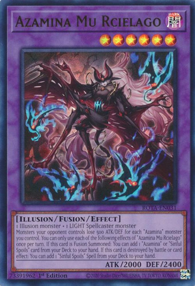 Azamina Mu Rcielago (ROTA-EN031) - Ultra Rare