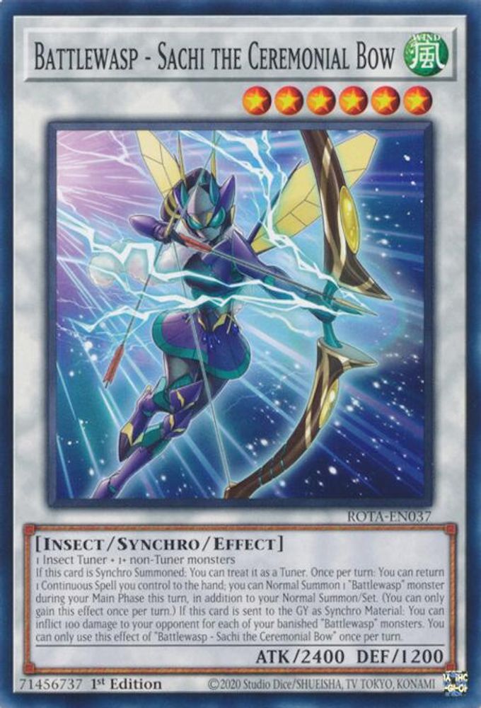 Battlewasp - Sachi the Ceremonial Bow (ROTA-EN037) - Common