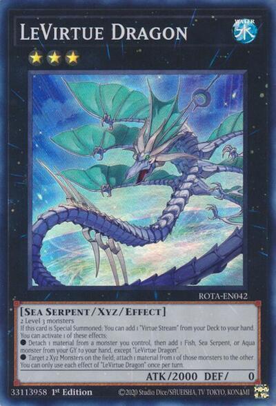 LeVirtue Dragon (ROTA-EN042) - Rage of the Abyss 1st Edition