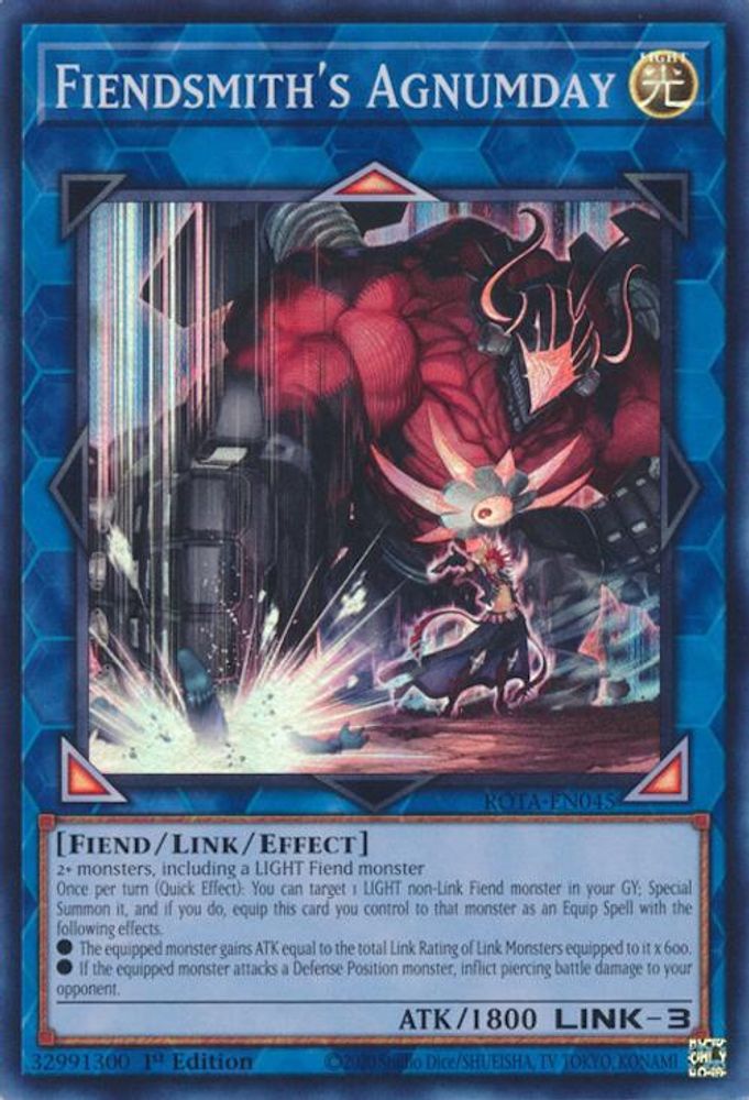 Fiendsmith's Agnumday (ROTA-EN045) - Super Rare