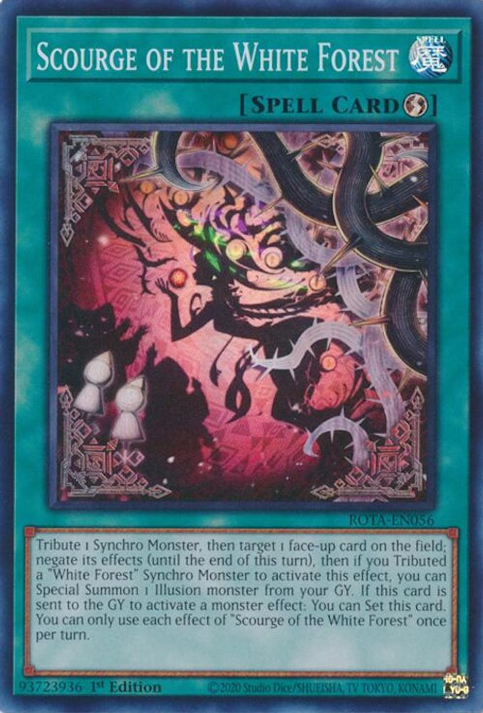 Scourge of the White Forest (ROTA-EN056) - Super Rare