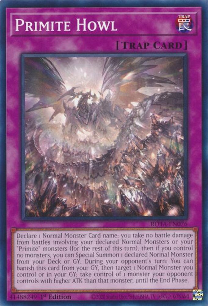 Primite Howl (ROTA-EN076) - Common