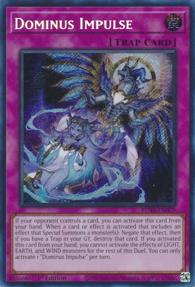Dominus Impulse (ROTA-EN079) - Secret Rare