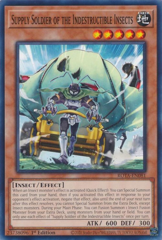 Supply Soldier of the Indestructible Insects (ROTA-EN081) - Common