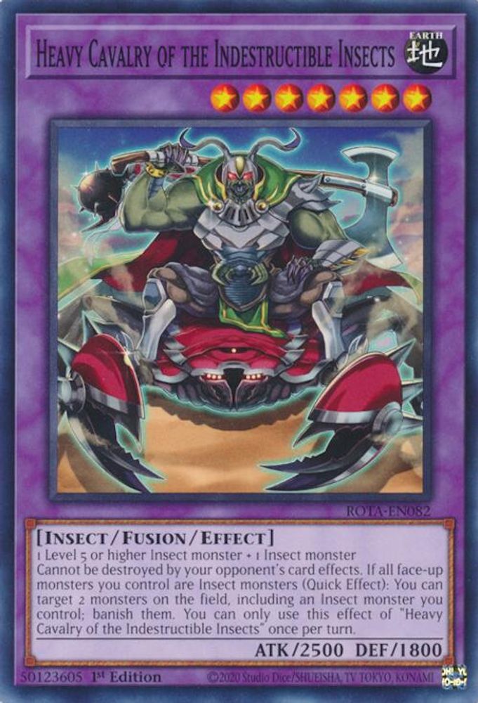 Heavy Cavalry of the Indestructible Insects (ROTA-EN082) - Common
