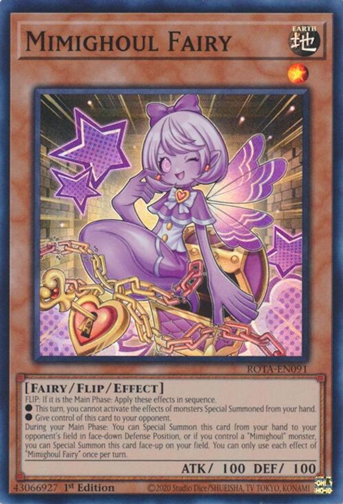 Mimighoul Fairy (ROTA-EN091) - Super Rare