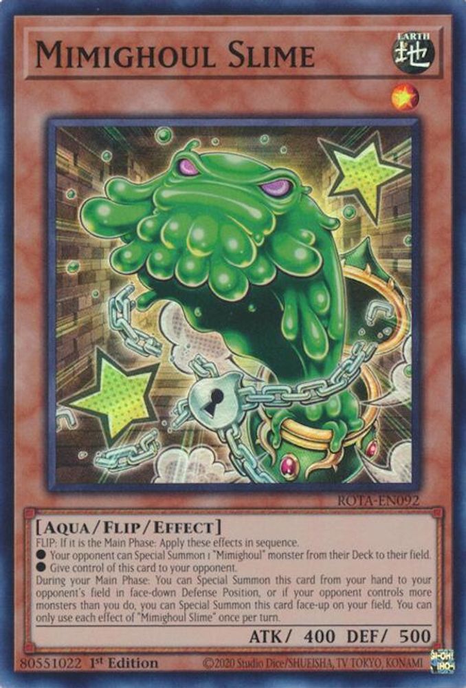 Mimighoul Slime (ROTA-EN092) - Super Rare