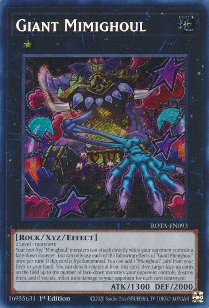 Giant Mimighoul (ROTA-EN093) - Secret Rare