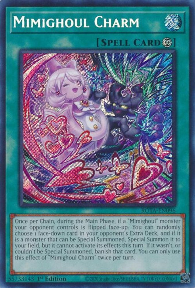 Mimighoul Charm (ROTA-EN096) - Secret Rare