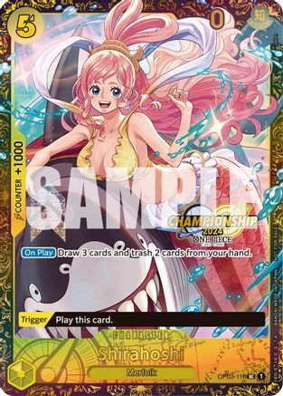 Shirahoshi (October Championship 2024 Online Regional) (OP03-116) - Uncommon