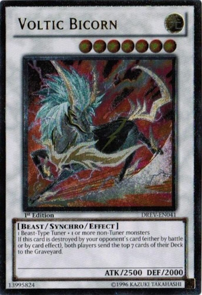 Voltic Bicorn (UTR) (DREV-EN041) - Ultimate Rare