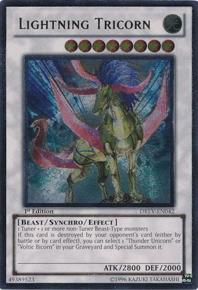 Lightning Tricorn (UTR) (DREV-EN042) - Ultimate Rare