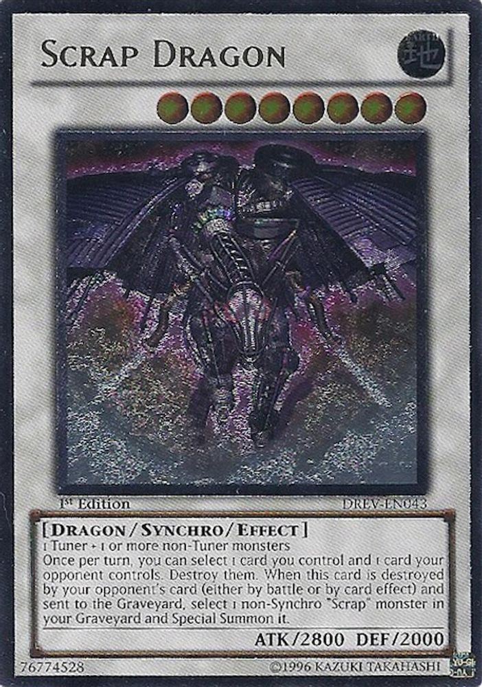 Dragon de ferraille [DREV-EN043] Ultimate Rare 