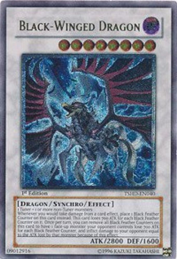 Black-Winged Dragon (UTR) (TSHD-EN040) - Ultimate Rare