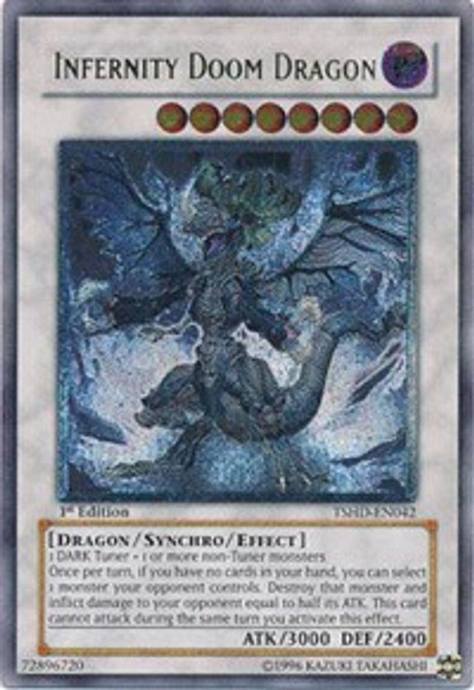 Infernity Doom Dragon (UTR) (TSHD-EN042) - Ultimate Rare