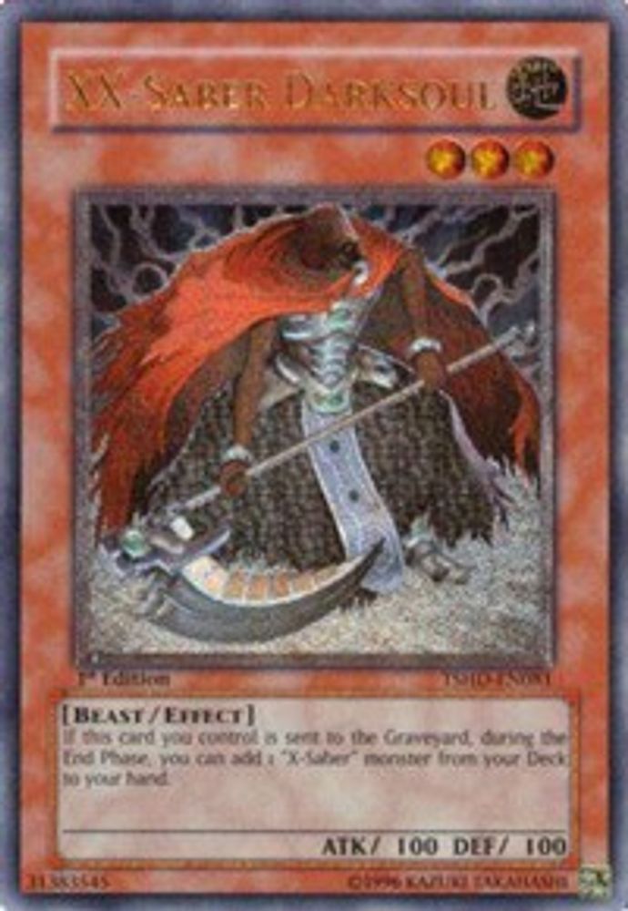 XX-Saber Darksoul (UTR) (TSHD-EN081) - Ultimate Rare