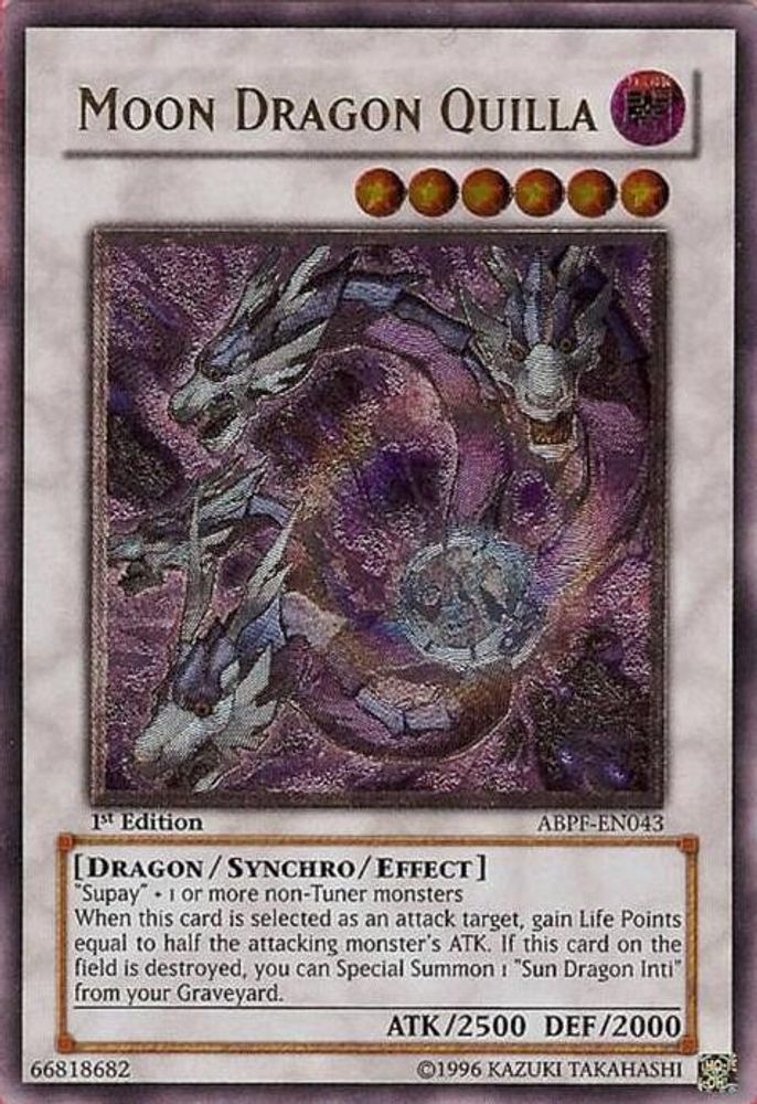 Moon Dragon Quilla (UTR) (ABPF-EN043) - Ultimate Rare