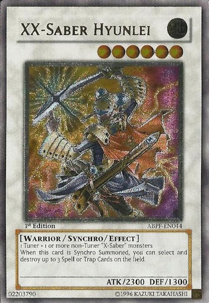 XX-Saber Hyunlei (UTR) (ABPF-EN044) - Ultimate Rare