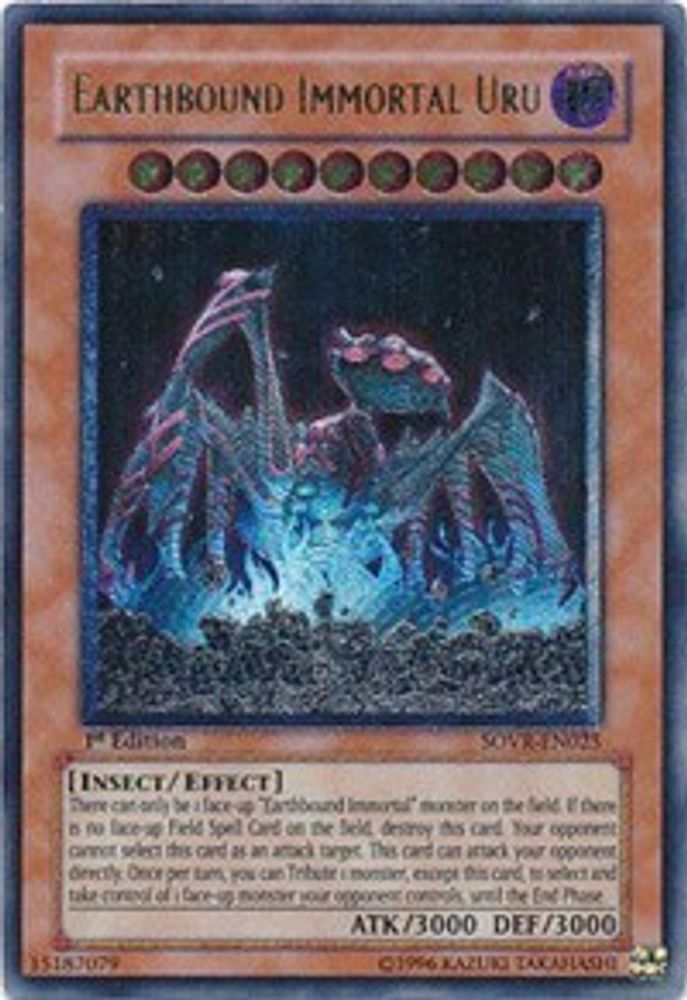Earthbound Immortal Uru (UTR) (SOVR-EN025) - Ultimate Rare