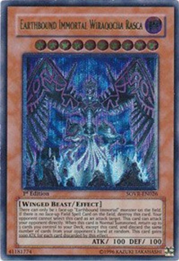 Earthbound Immortal Wiraqocha Rasca (UTR) (SOVR-EN026) - Ultimate Rare