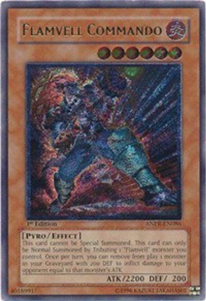 Flamvell Commando (UTR) [ANPR-EN086] Ultime Rare 