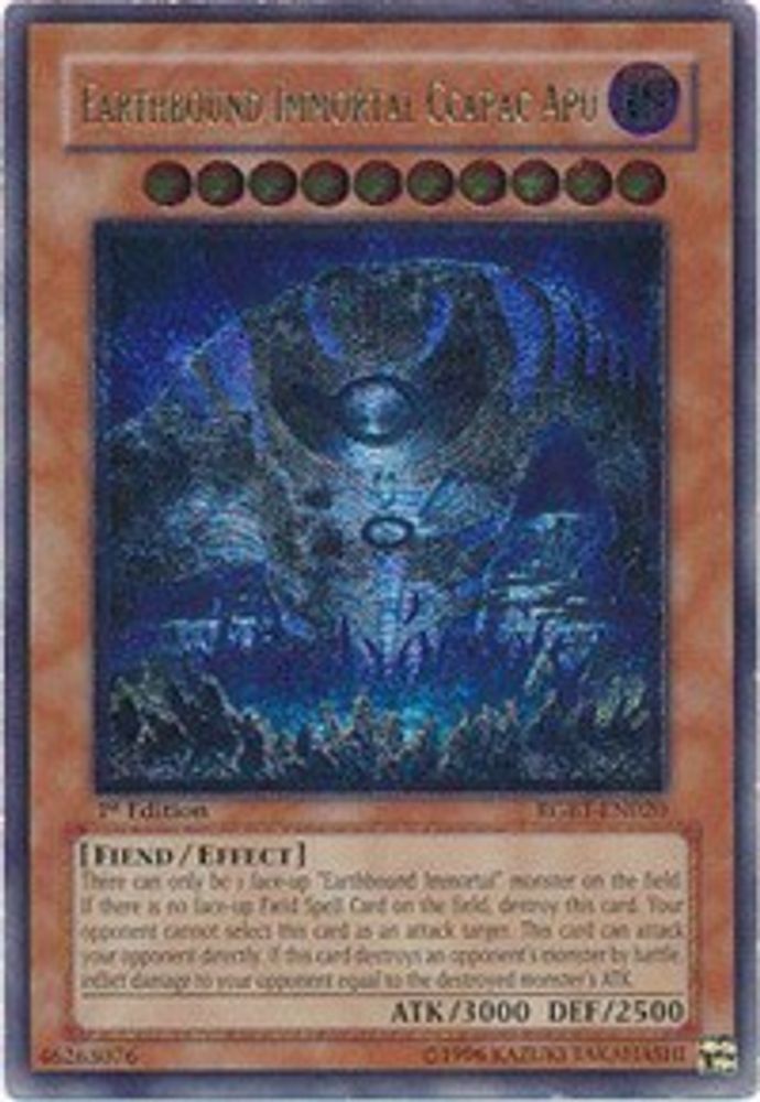 Earthbound Immortal Ccapac Apu (UTR) (RGBT-EN020) - Ultimate Rare