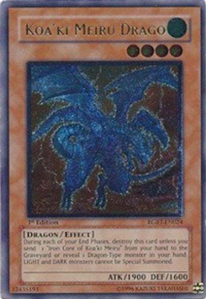 Koa'ki Meiru Drago (UTR) (RGBT-EN024) - Ultimate Rare