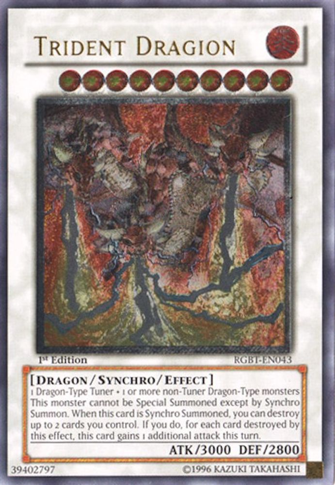 Trident Dragion (UTR) (RGBT-EN043) - Ultimate Rare