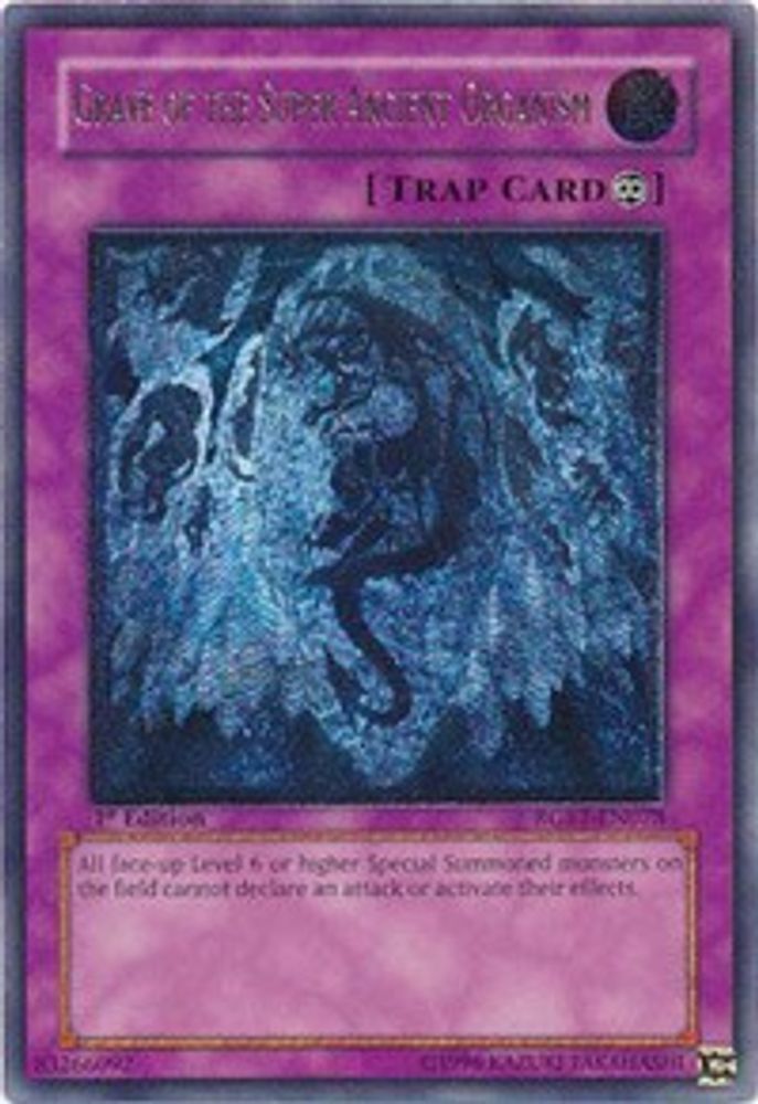 Grave of the Super Ancient Organism (UTR) (RGBT-EN078) - Ultimate Rare