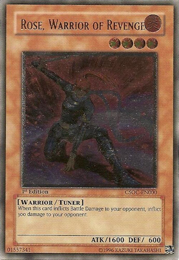 Rose, guerrière de la vengeance (UTR) [CSOC-EN000] Ultimate Rare 