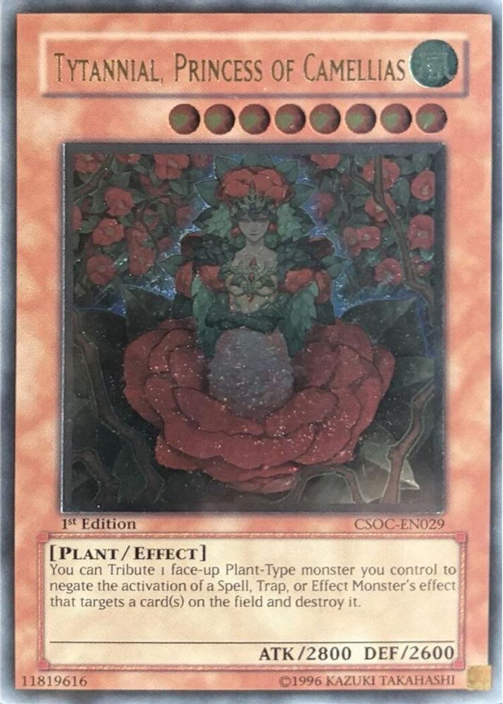 Tytannial, Princess of Camellias (UTR) (CSOC-EN029) - Ultimate Rare