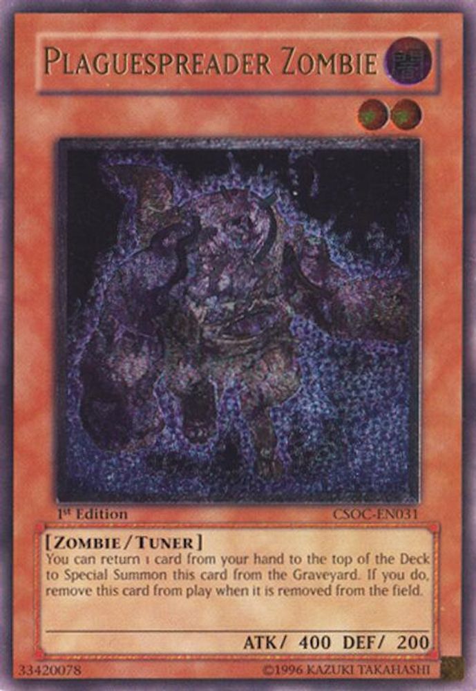 Plaguespreader Zombie (UTR) (CSOC-EN031) - Ultimate Rare