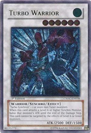 Turbo Warrior (UTR) [CSOC-EN038] Ultime Rare 